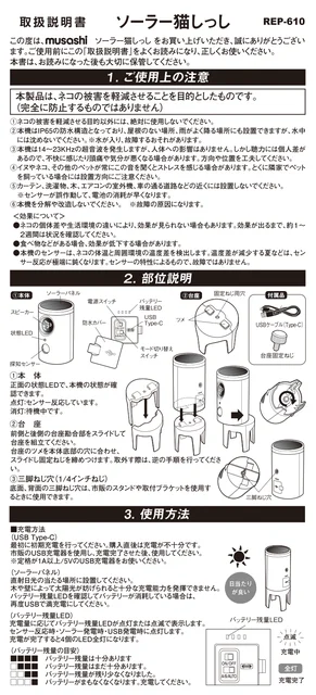 musashiムサシ REP-610